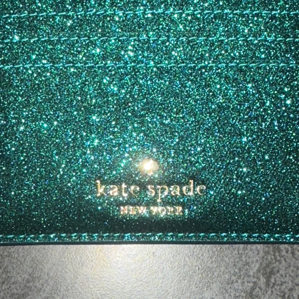 Kate Spade Boxed Small Glitter Slim Cardholder